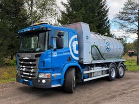 Scania P410 EURO6 VACUUM TANK WASTE+, ассенизационные машины