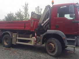 MAN 18-330 4x4 su Hiab-099, dumpers with crane
