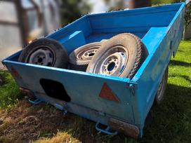 MAZ MAZ-8114 „Zubrionok“, passenger car trailers