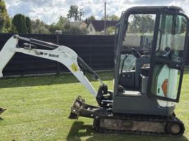 Bobcat E20, mini ekskavatoriai