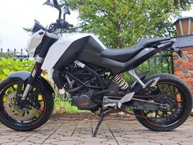KTM Duke 125cc, street / klasikiniai