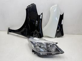 Toyota Yaris buferu pastiprinātāji, spārni, gaismas