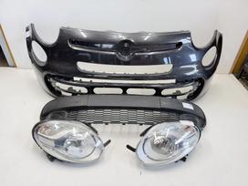 Fiat 500L bumpers, lights, front grill