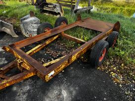 AMT TRAILER Priekaba mini eskavatoriui, custom trailer / semi-trailer