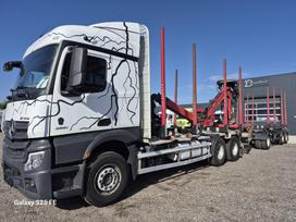 Mercedes-Benz Actros 1851 Palfinger/Jyki, medienvežiai (miškavežiai)