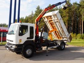 Renault Kerax 380, самосвалы с краном