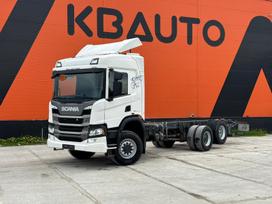 Scania P410 4x4+2, шасси