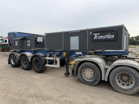 LAG O-3-39 CD, 20' tank chassi, konteineru