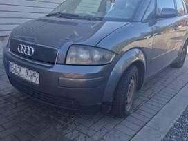 Audi A2 dalimis. Dalių siuntimas pristatymas
