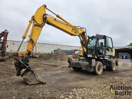JCB JS 160 W, ekskavatoriai