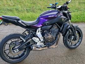 Yamaha MT 07 700cc, street / klasikiniai