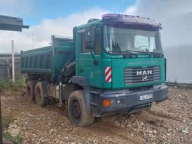 MAN 27.464, самосвалы с краном