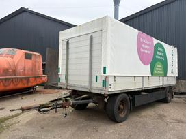 Krone, dropside with tarpaulin