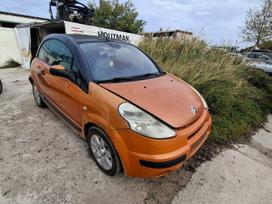 Citroen C3 Pluriel по частям. Automobilis ardomas dalimis запасные части автомобил