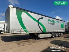 Schmitz SCS 24/L Joloda Lift Axle, пологовые / тентовые