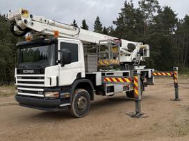Scania P114, automobiliniai bokšteliai