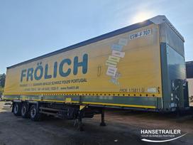 Schmitz SCS 24/L Lift axle TIR, бортовые с пологами