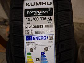 Kumho WI51 2026 metų, winter 195/60 R16