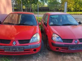 Renault Clio по частям. Yra įvairių spalvų 2 jų ir 4 rių durų