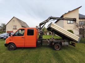 Volkswagen LT46, savivarčiai su kranu