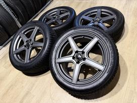 Volkswagen Tiguan su žiem. padangomis, легкосплавные , R18