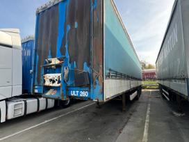 Krone SDP27, curtainsider with dropside