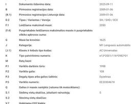 Subaru Forester, 2.0 l., visureigis / krosoveris
