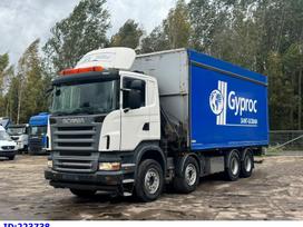 Scania R500 8x4 FullSteel + crane Hiab, с краном