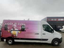 Opel Movano, 2.3 l., krovininis mikroautobusas