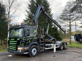 Scania P400, savivarčiai su kabliu
