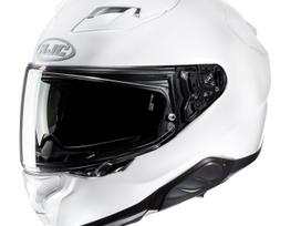 HJC F71 PEARL WHITE, uždari