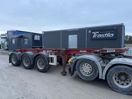 Burg 20’ tank chassi, container