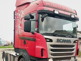 Scania R420 4x2 + hydro, double sleeper