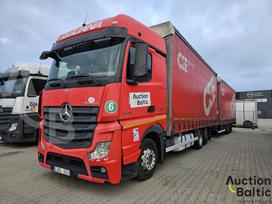 Mercedes-Benz ACTROS 2545 L NR, dropside with curtains