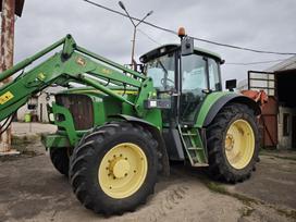John Deere 6620 su Ferri Roto kelmų grąžt, traktoriai