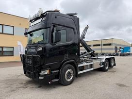 Scania R580, hooklift trucks