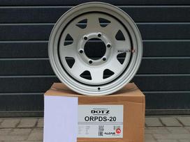 Dotz 4x4 Dakar Silver, стальные штампованные диски, R16