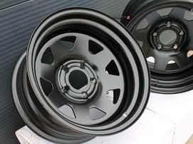 Dotz 4x4 Dakar Matt Black, стальные штампованные диски, R15
