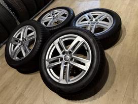 Audi A4 B9 su žiem. padangomis, легкосплавные , R17