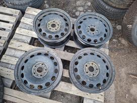 Volkswagen 6.5J ET46, стальные штампованные диски, R16