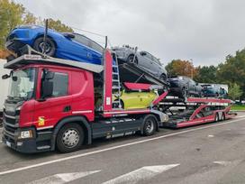Scania P450 +  LOHR 2.53. 2020, автовозы