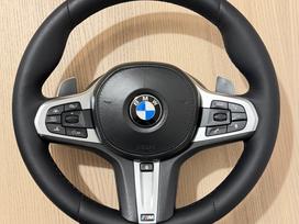 Bmw 5 serija salono detalės