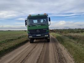 Mercedes-Benz 1831, dumpers with crane