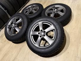Volkswagen Tiguan su žiem. padangomis, легкосплавные , R17