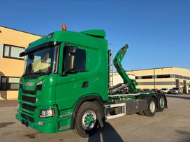 Scania G500, самосвалы с прицепoм