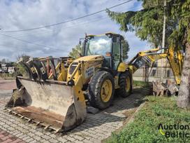 Komatsu WB93S, excavator loader