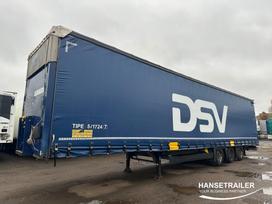 Schmitz SCS 24/L Mega Low Deck, pārklāju / tentu aizkariem