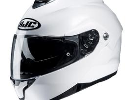 HJC C91N PEARL WHITE, модулярные / флип-ап