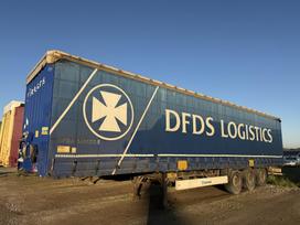 Krone SD, TIR, curtain / tarpaulin