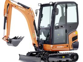 Kubota KX-19, mini ekskavatoriai